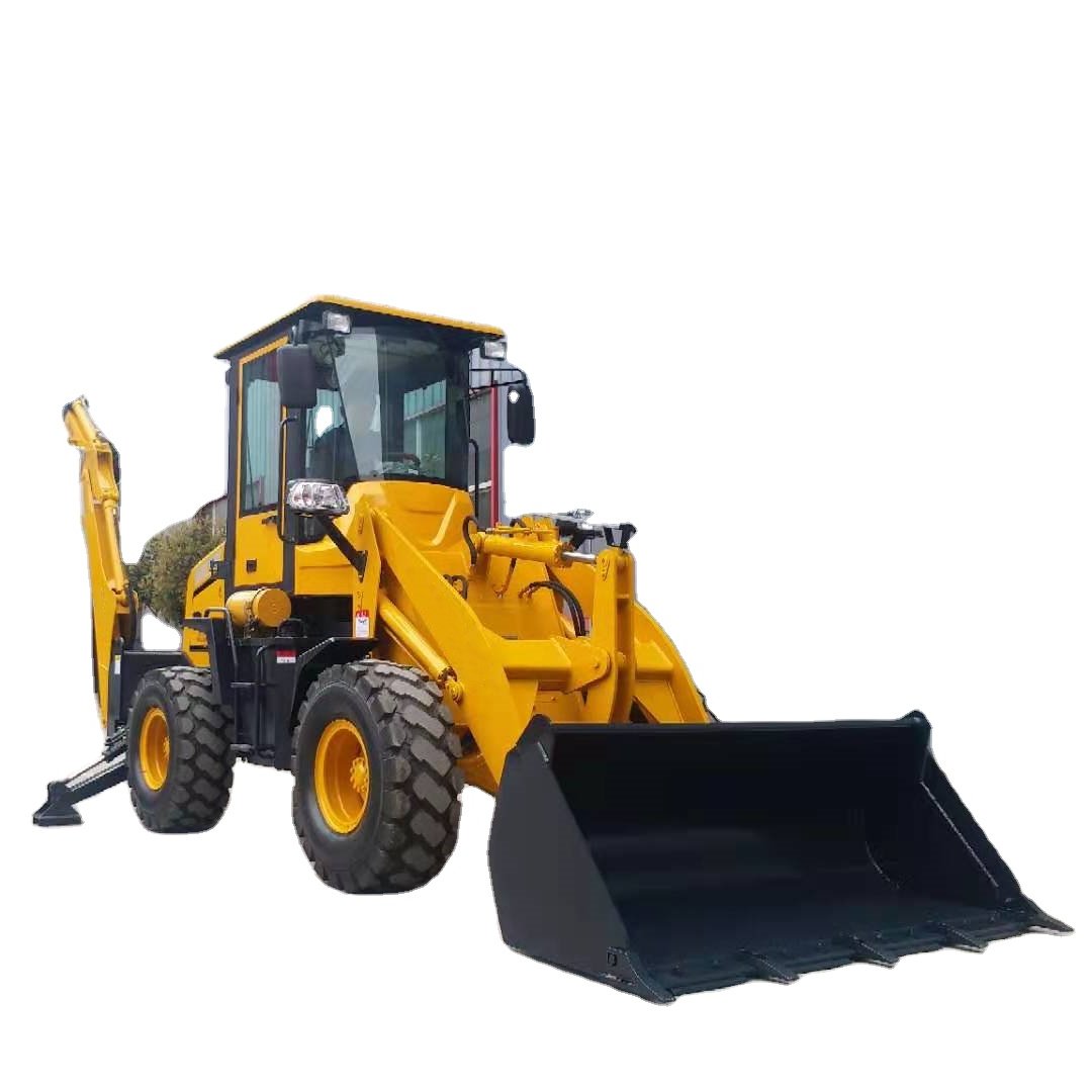 China Brand New Mini Backhoe Loader Small Tlb Machine Loader Backhoe Micro Wheel Backhoe Loader for Sale